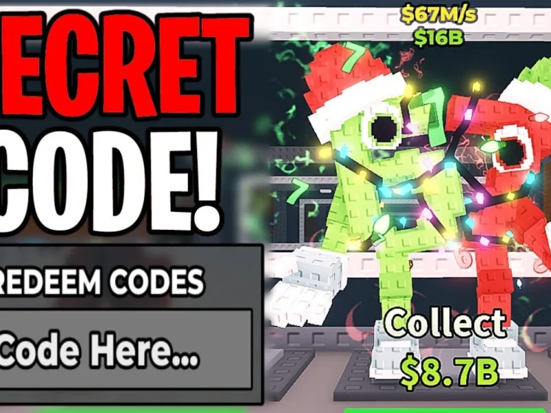 Código secreto Festive 67 en Roba un Brainrot