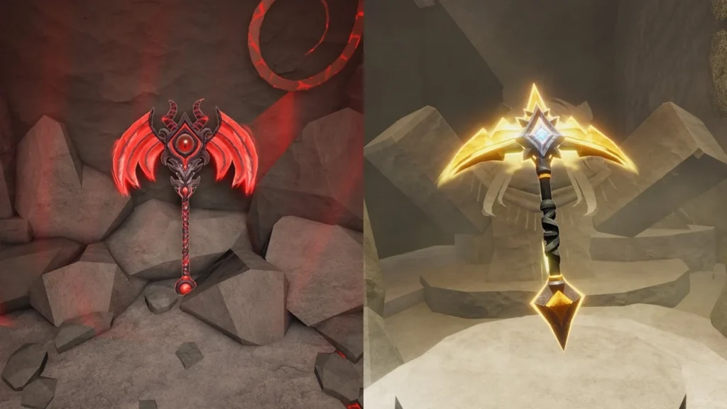 Pico demoniaco en The Forge Roblox