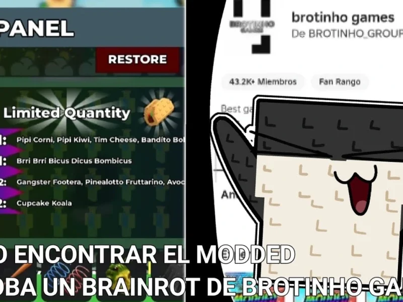 Brotinho Games en Roblox