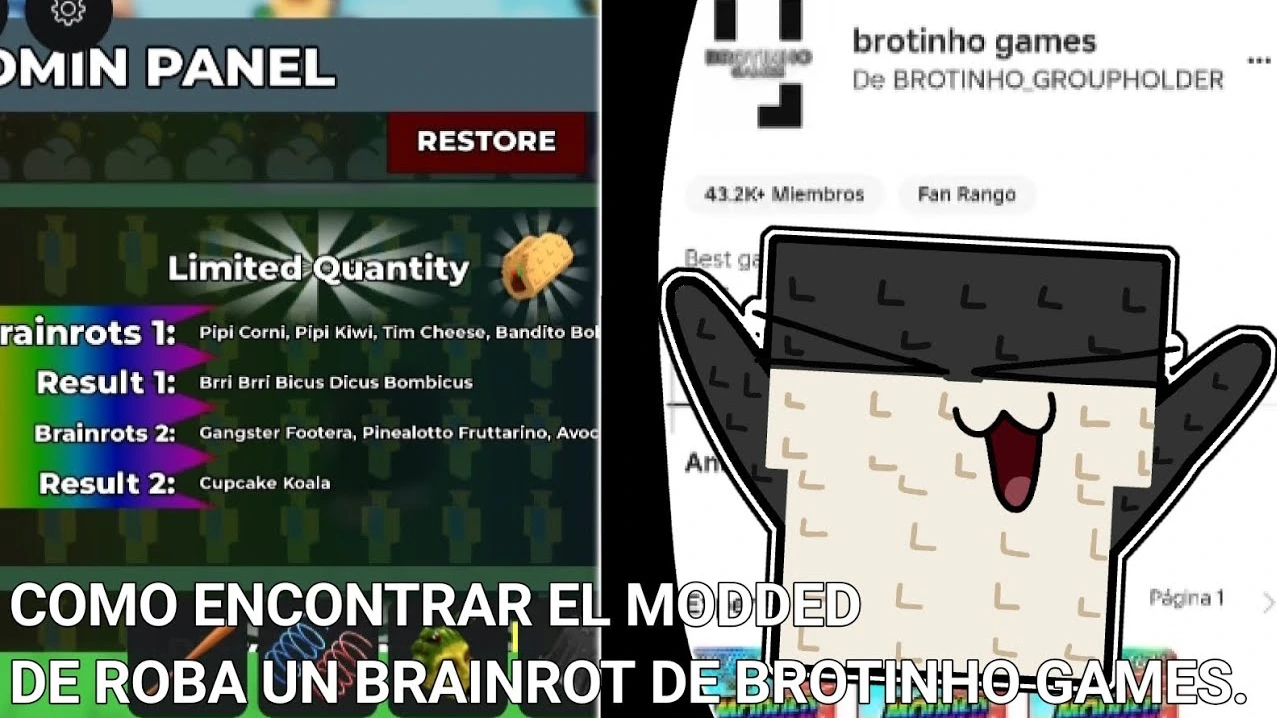 Brotinho Games en Roblox