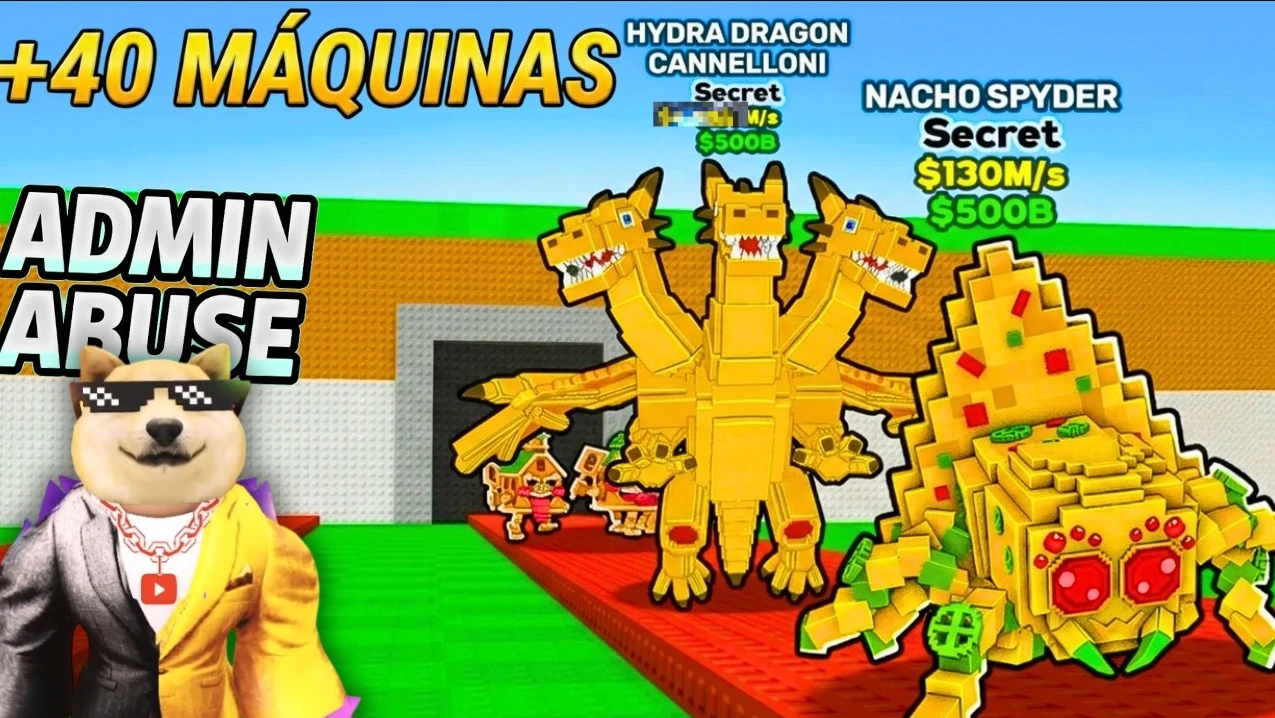 Dragones Canelloni del Admin Abuse de Roba un Brainrot