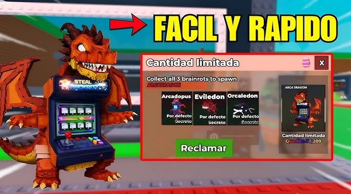 Arcadragón en Roba un Brainrot