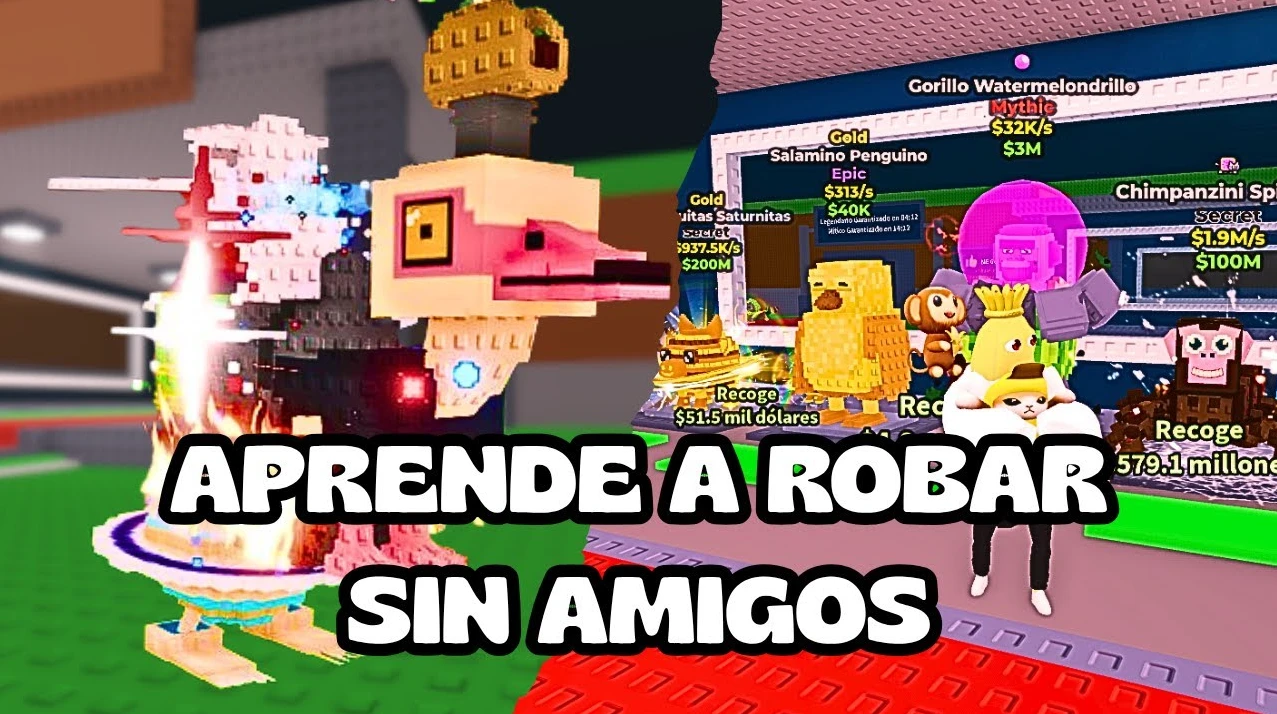 Cómo robar en Roba un Brainrot