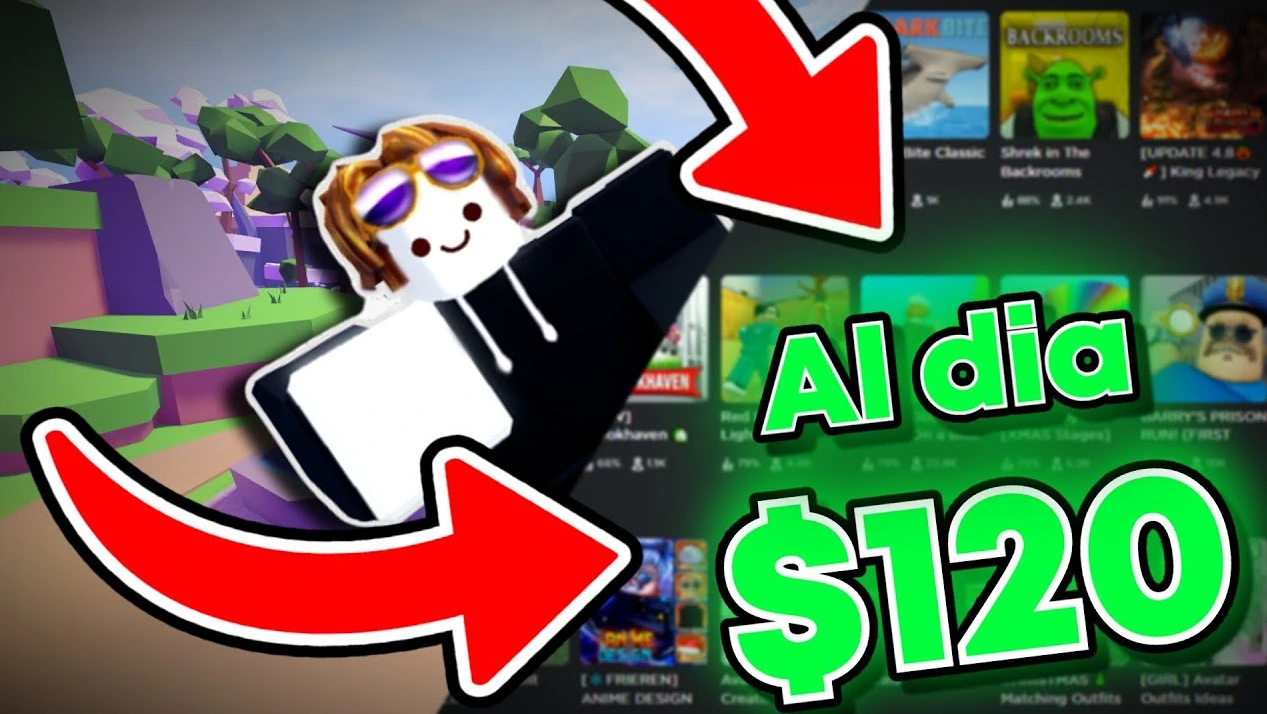 Ganar dinero real en Roblox