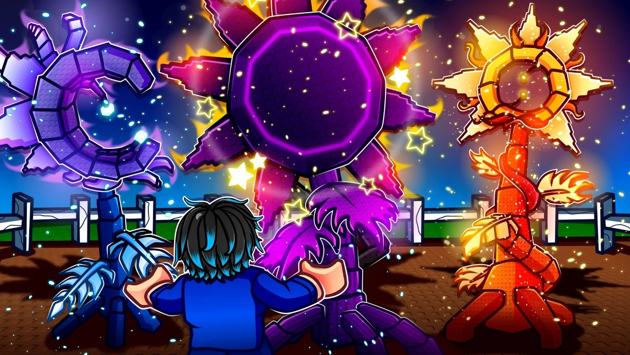 Glowing Eclipse Bloom en Grow a Garden 2